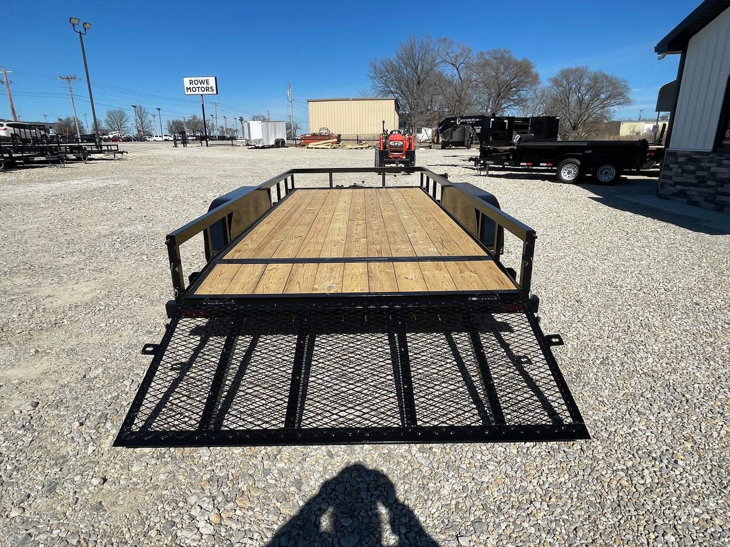 2025 Coffee Creek 83" x 16' 7K Utility Trailer with Dovetail