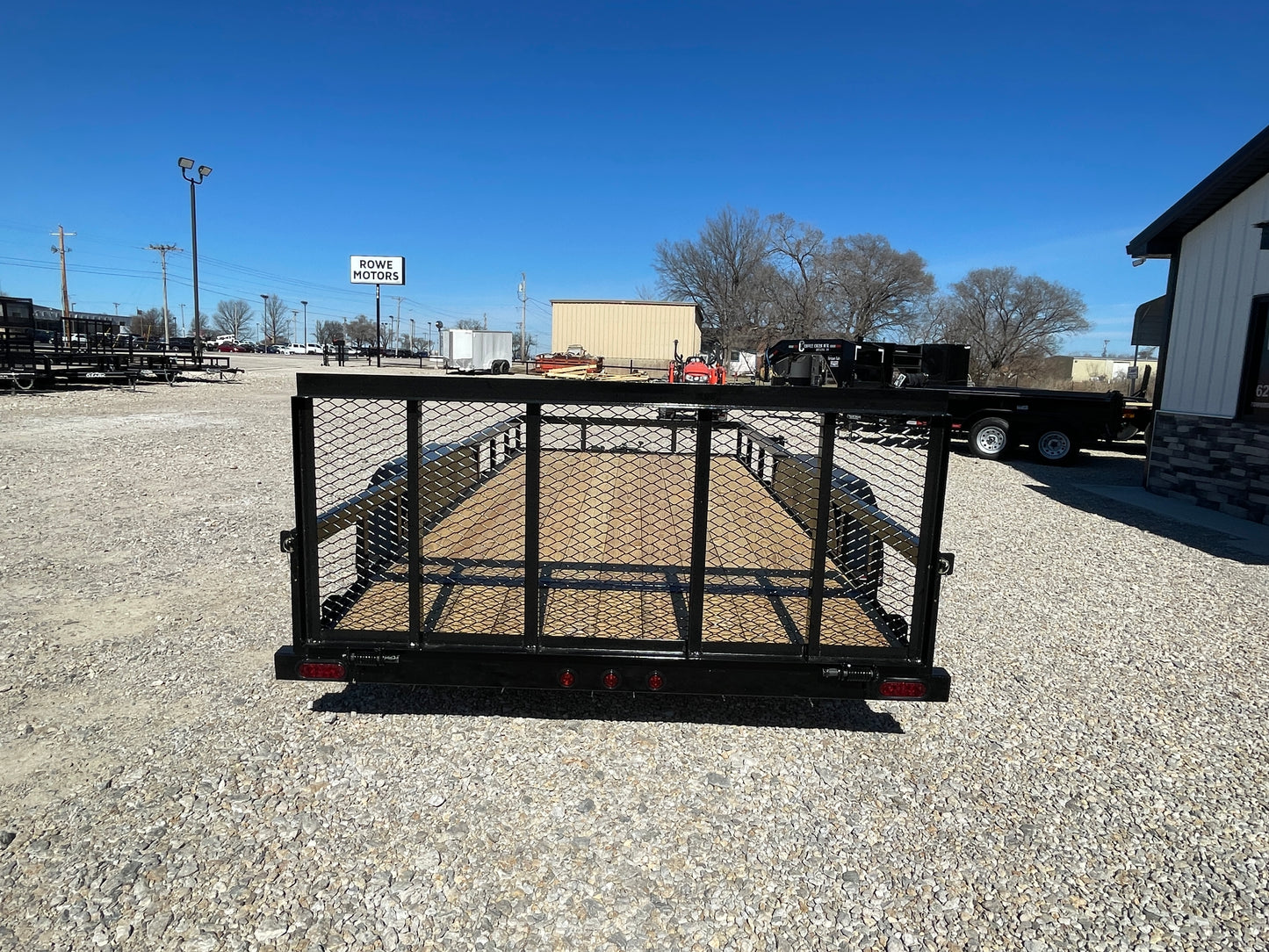 2025 Coffee Creek 83" x 16' 7K Utility Trailer with Dovetail