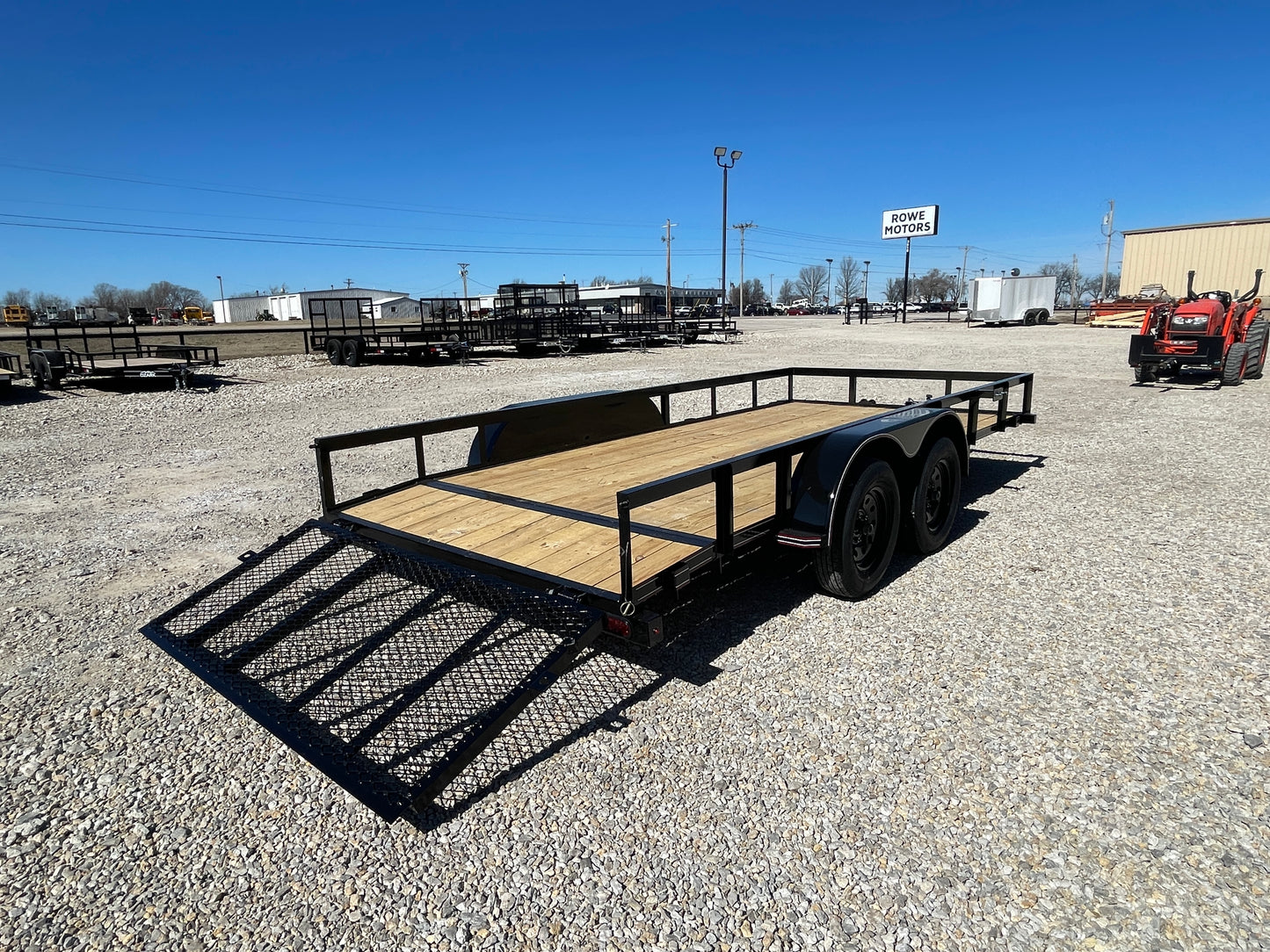 2025 Coffee Creek 83" x 16' 7K Utility Trailer with Dovetail
