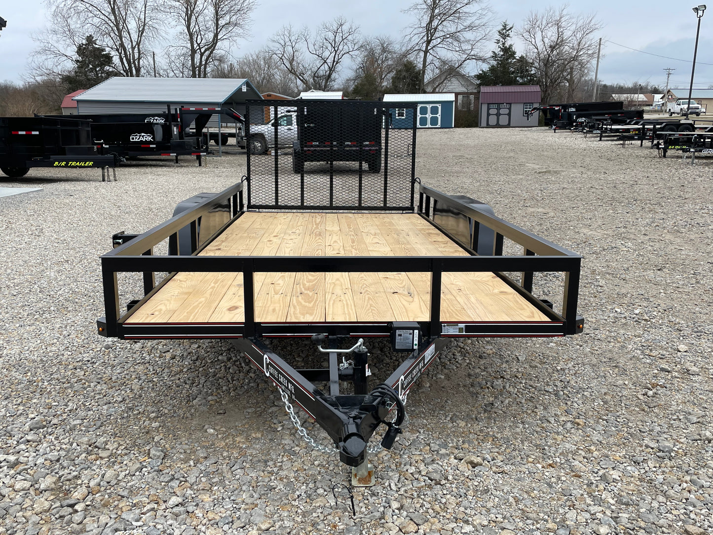 2024 COFFEE CREEK 83X16 UTILITY TRAILER COUPLER