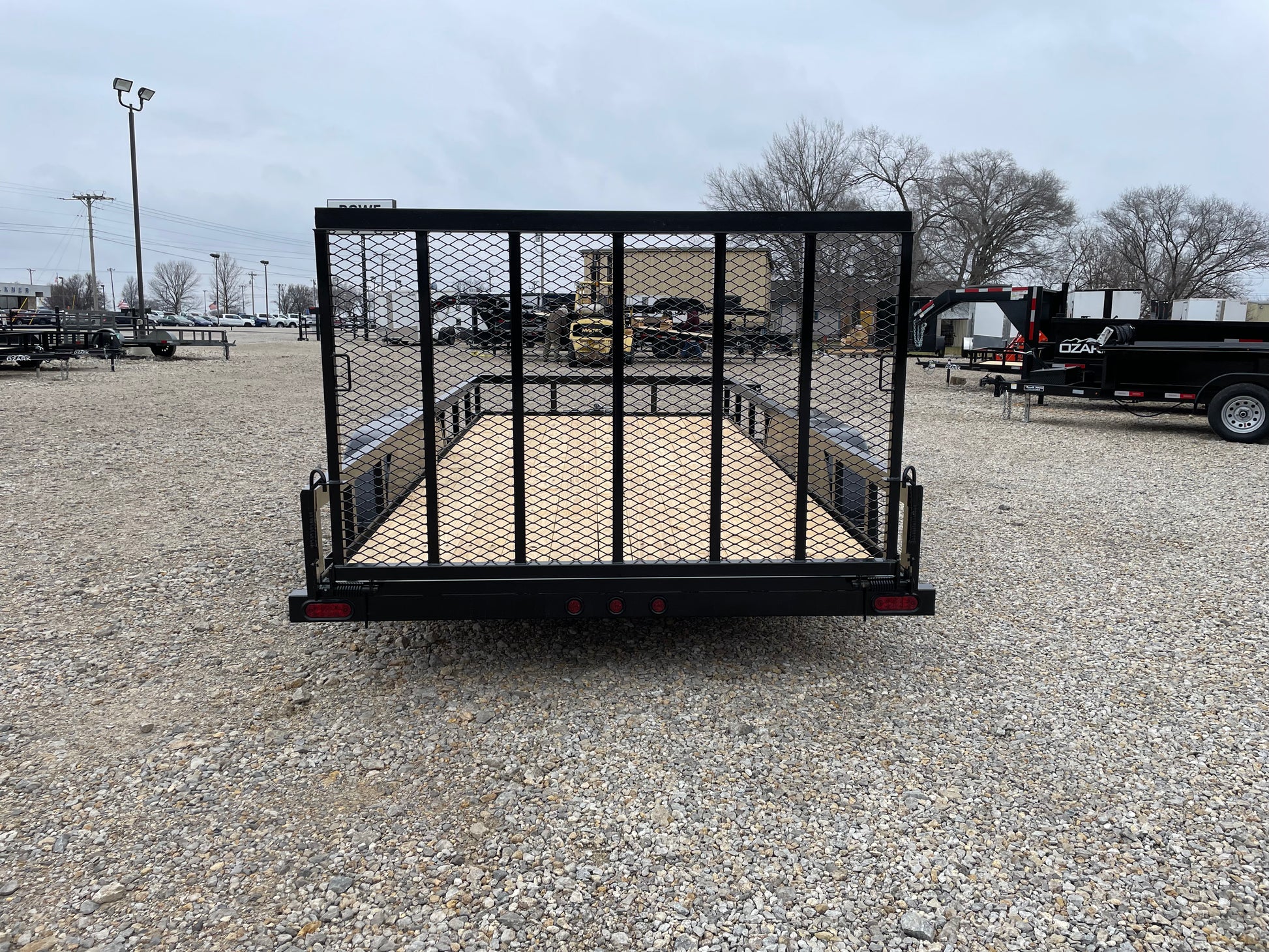 2024 COFFEE CREEK 83X16 UTILITY TRAILER GATE