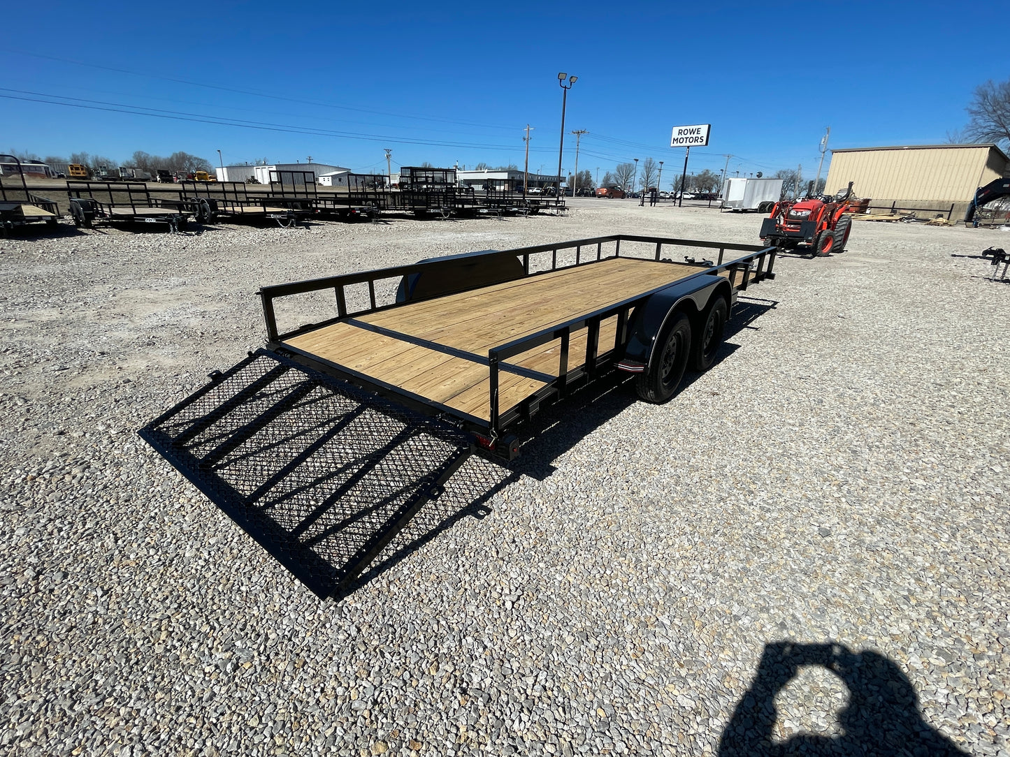 2026 Coffee Creek 83" x 18' 7K Dovetail Utility Trailer