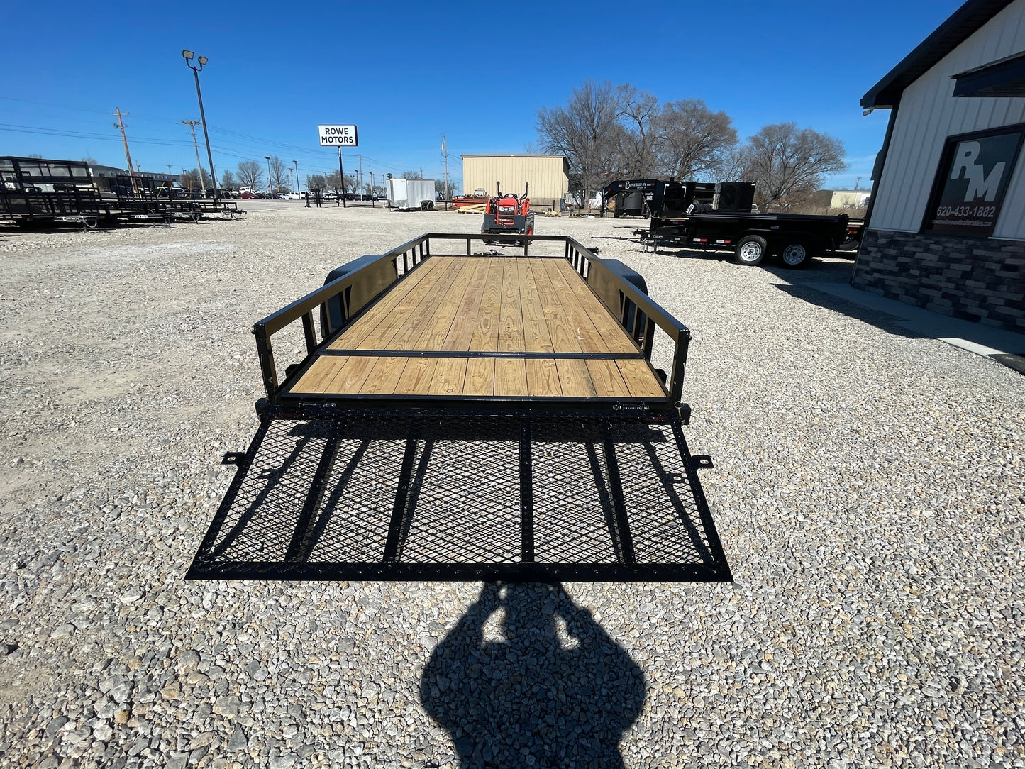 2026 Coffee Creek 83" x 18' 7K Dovetail Utility Trailer