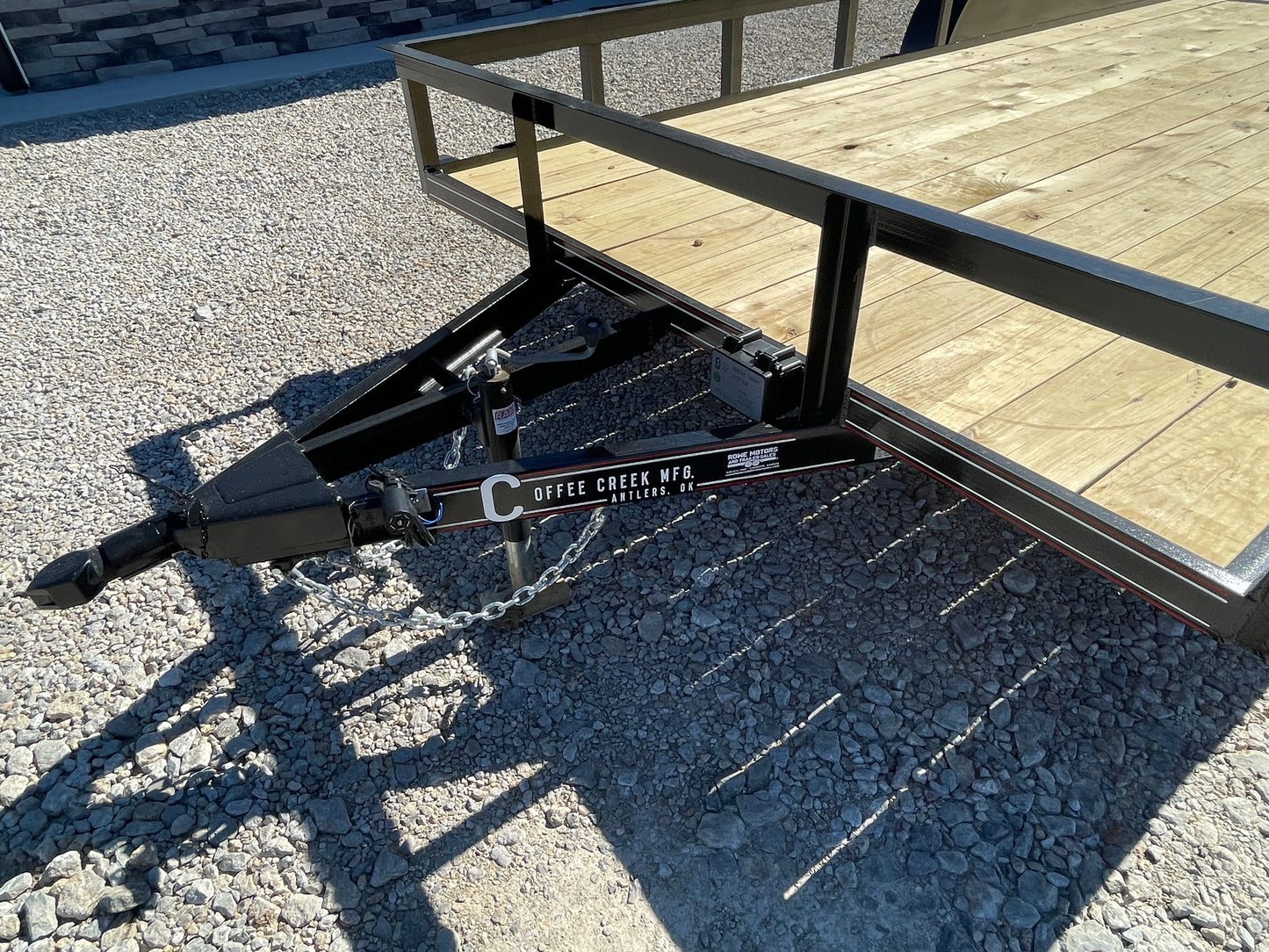 2026 Coffee Creek 83" x 18' 7K Dovetail Utility Trailer