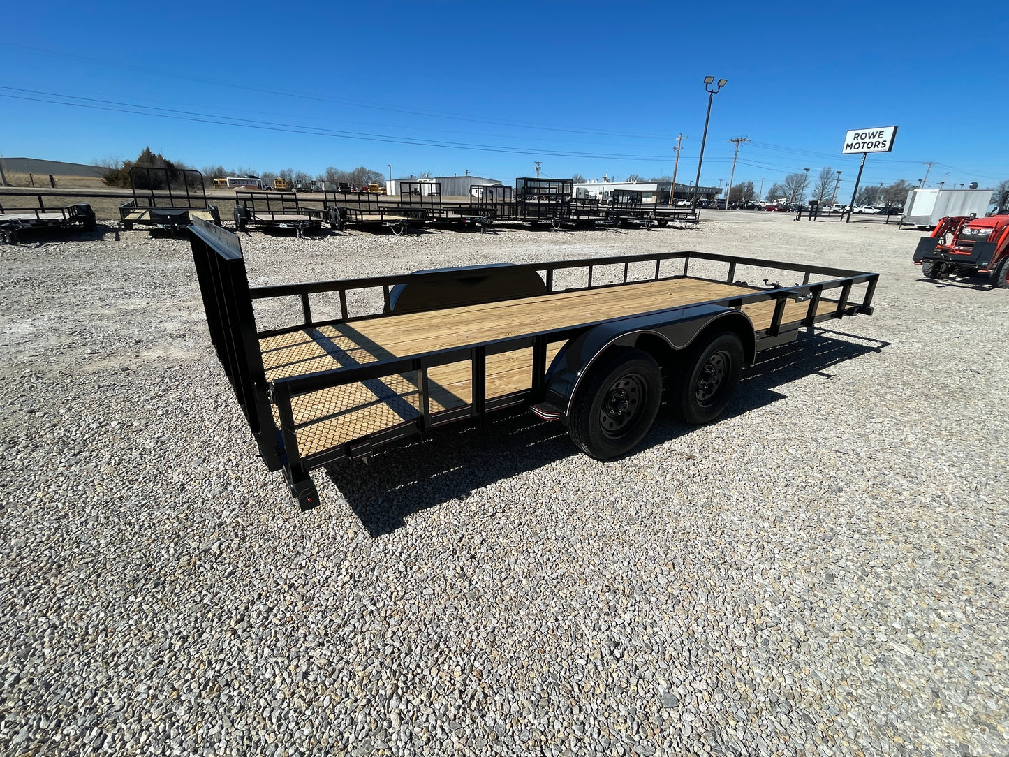 2026 Coffee Creek 83" x 18' 7K Dovetail Utility Trailer