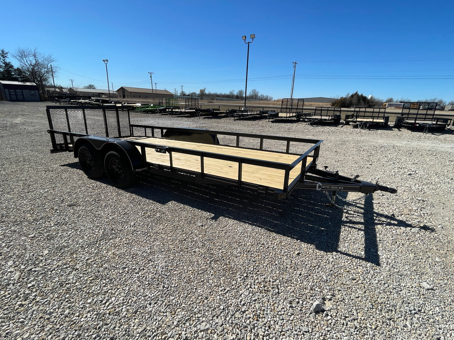 2026 Coffee Creek 83" x 18' 7K Dovetail Utility Trailer