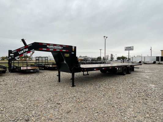 2024 EZ-HAUL 32 HYDRAULIC DOVETAIL FLATBED TRAILER