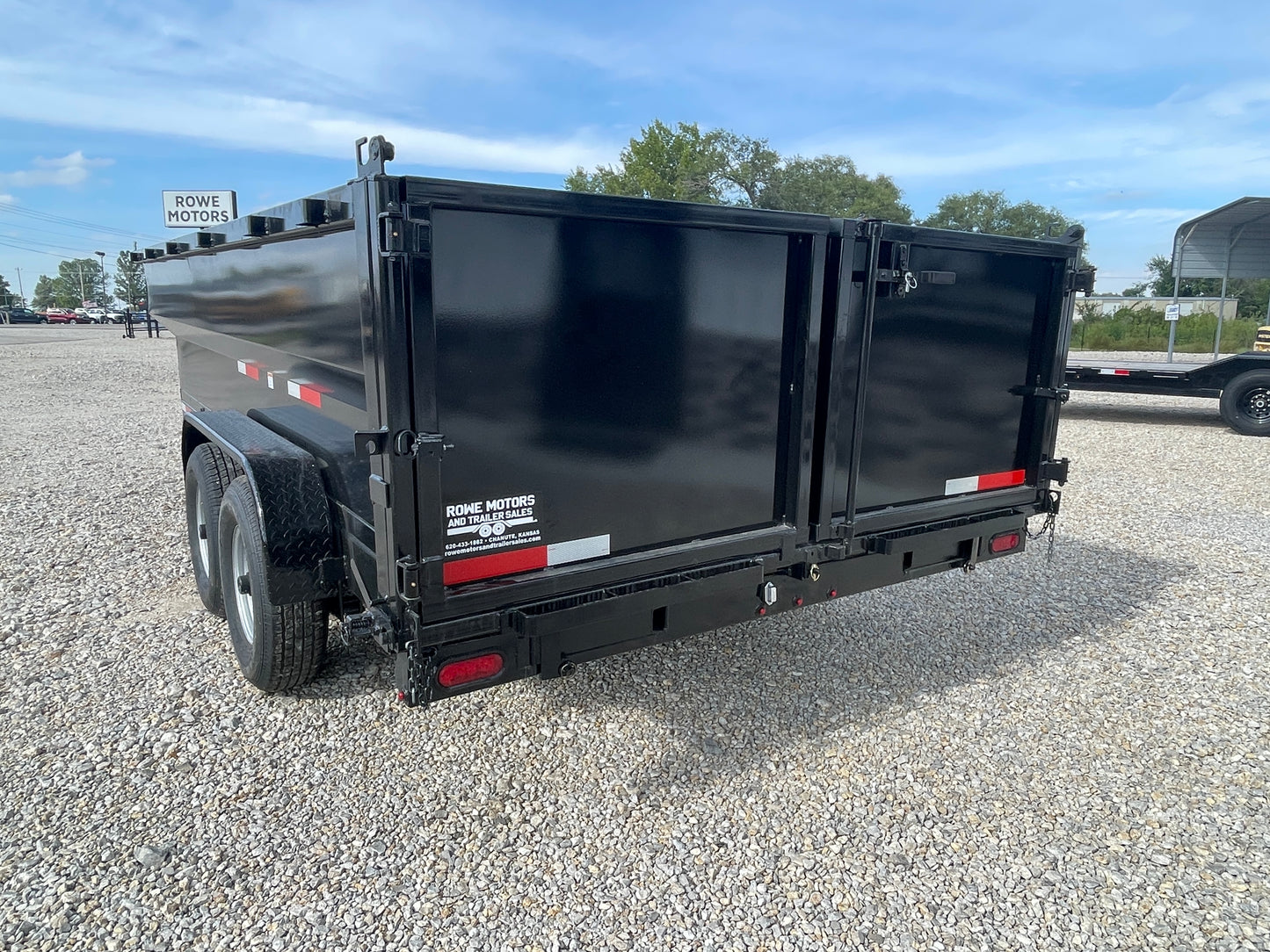 2025 Ozark 16' 16K Telescopic Dump Trailer with 3' Sides