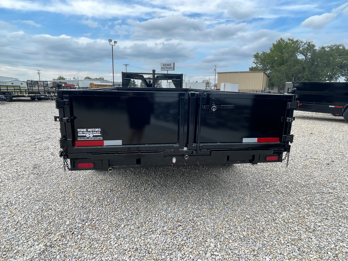 2024 OZARK 16 16K GOOSNECK DUMP TRAILER SPREADER GATE