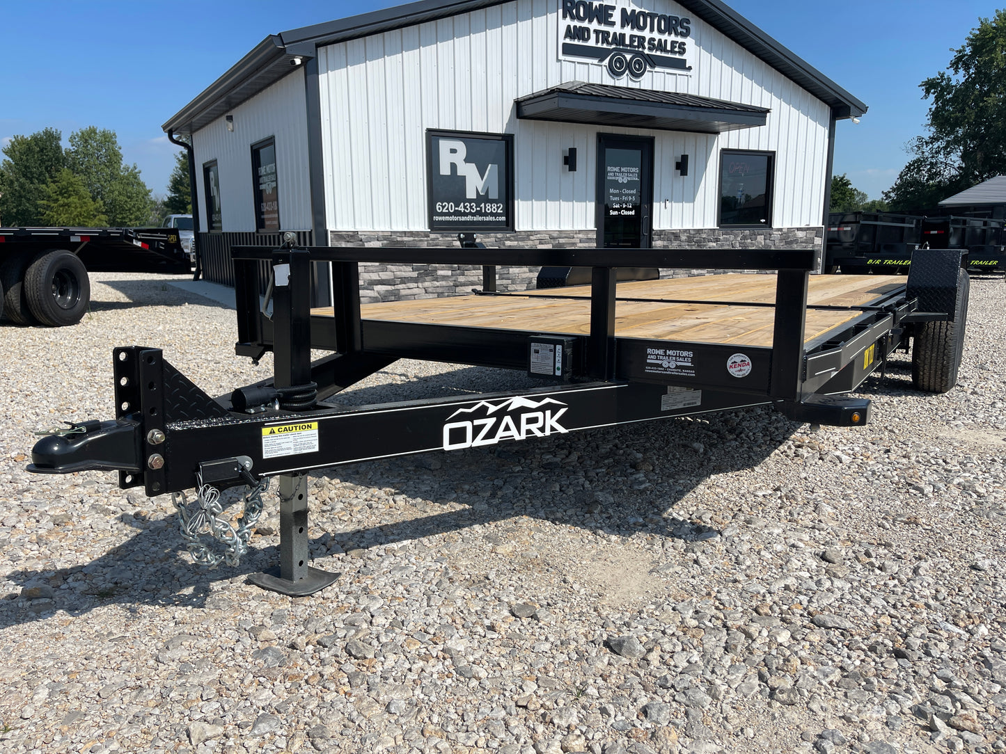 2024 Ozark 22' 10K Tilt Trailer