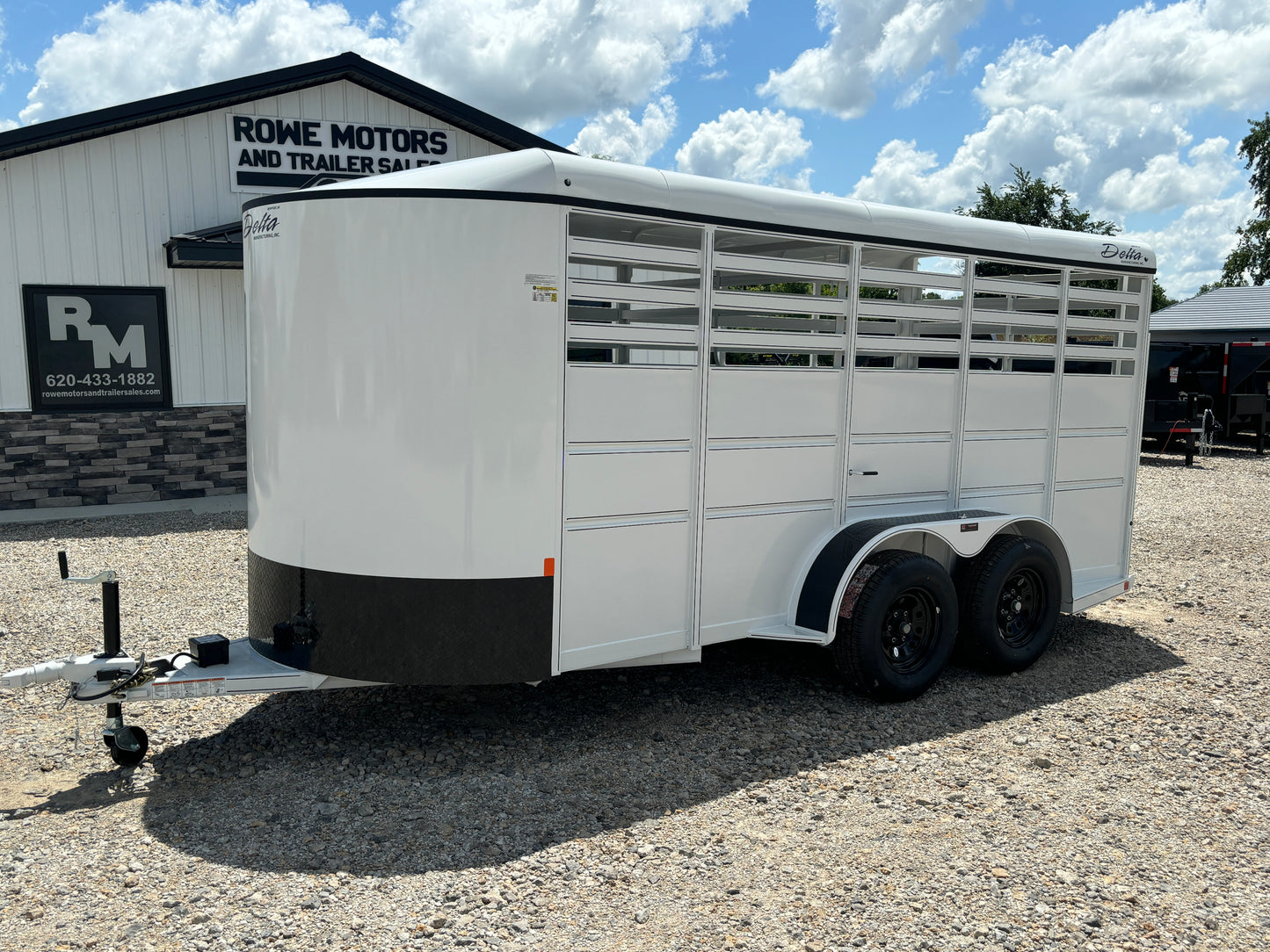 2025 DELTA 16 500 ES STOCK TRAILER TOUNGUE