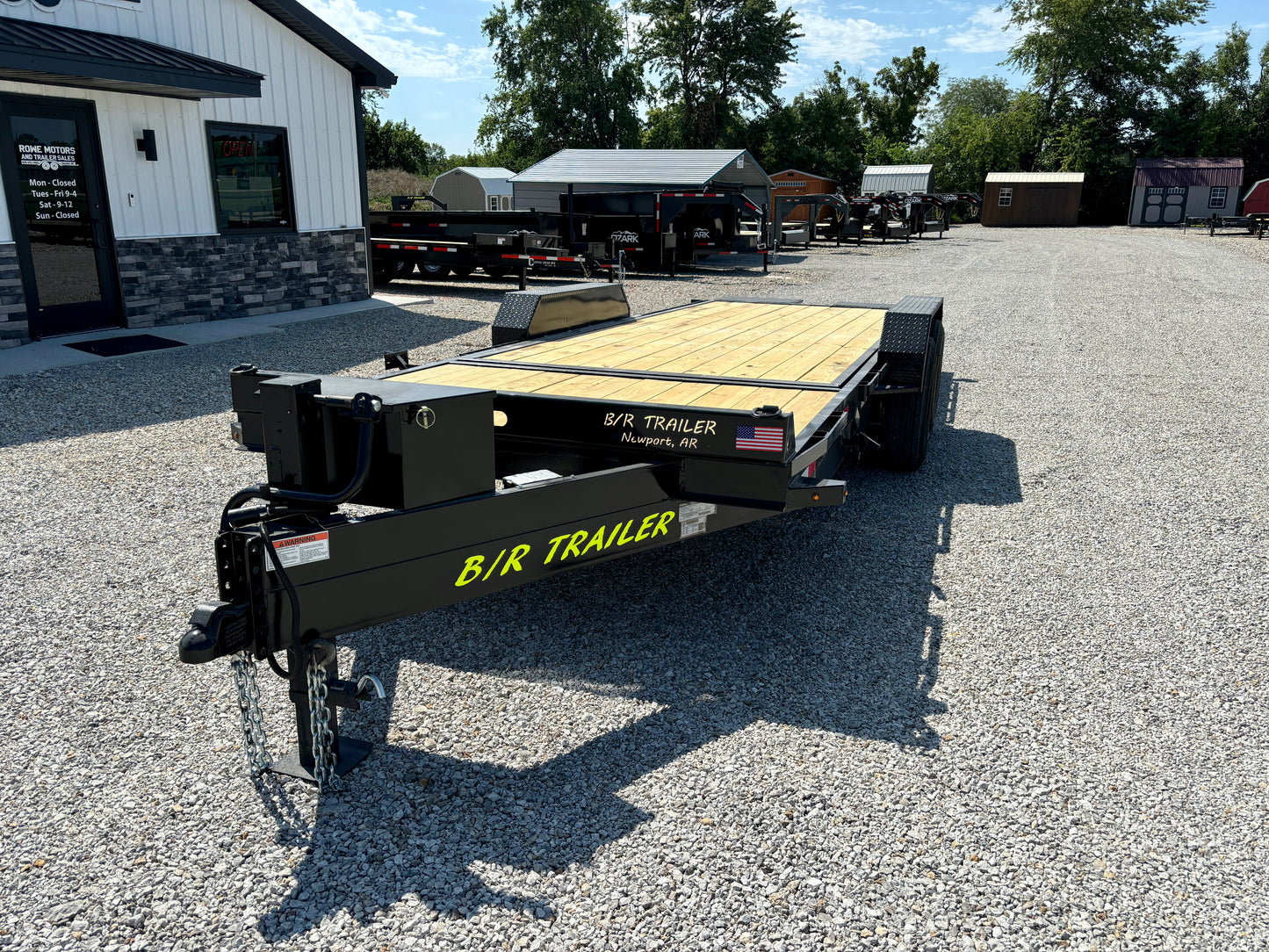 2024 B/R 23' 16K Tilt Trailer