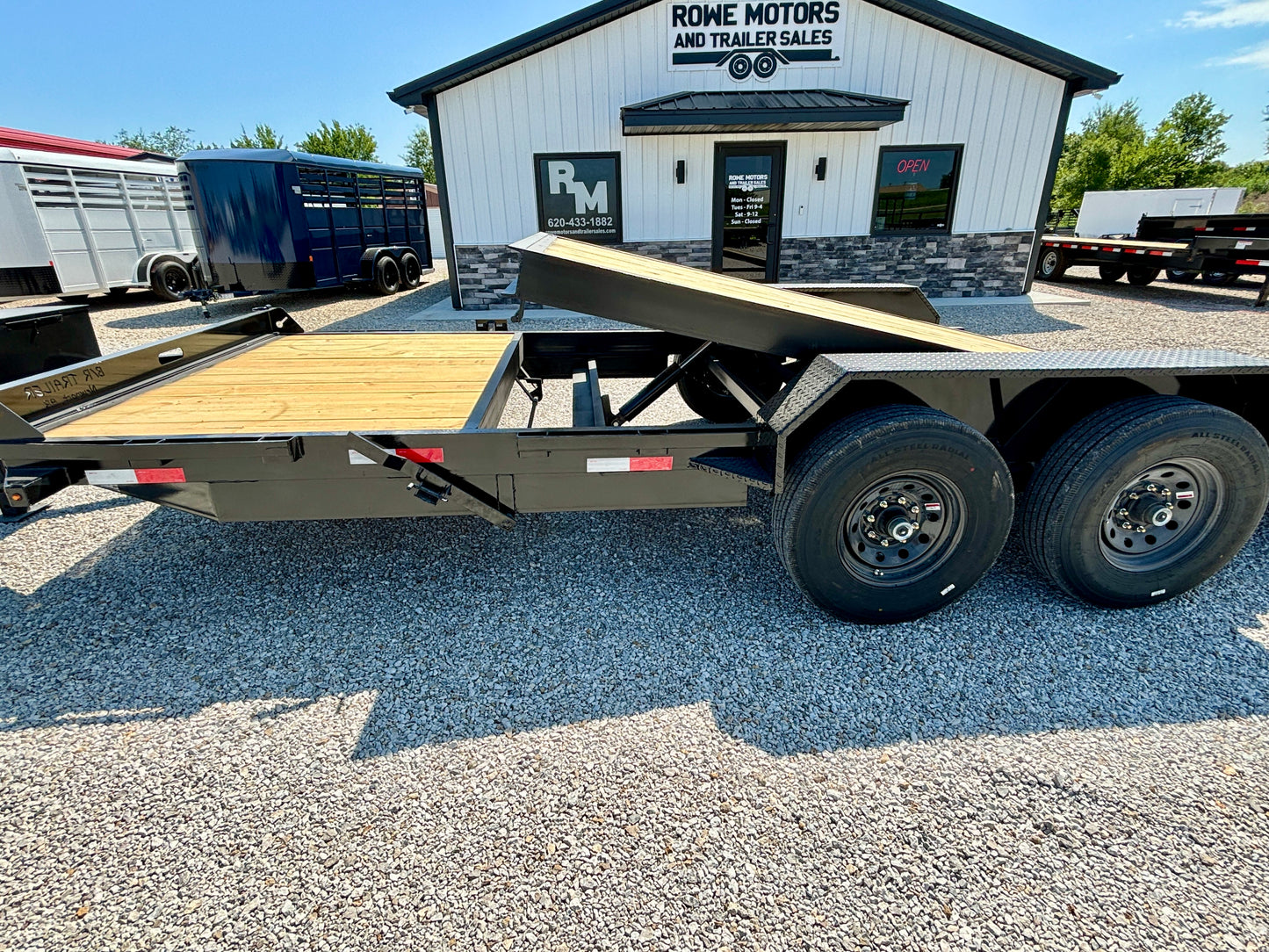 2024 B/R 23' 16K Tilt Trailer