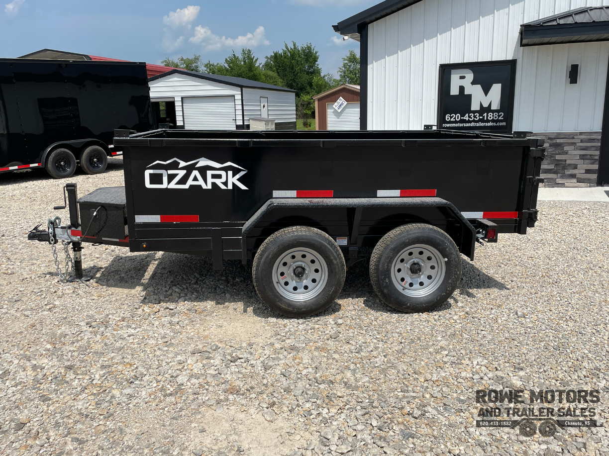 2025 Ozark 10' 7k Mini Dump Trailer