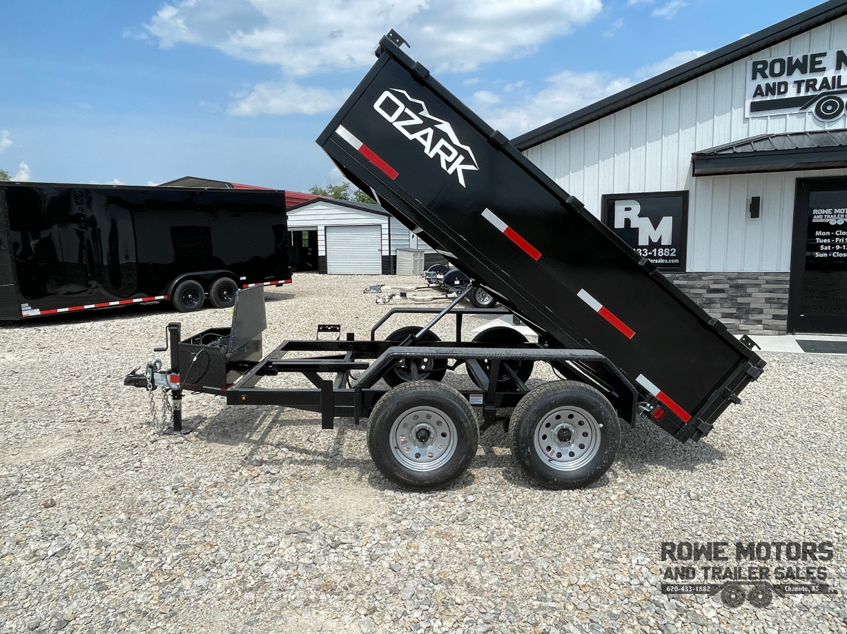 2025 Ozark 10' 7k Mini Dump Trailer