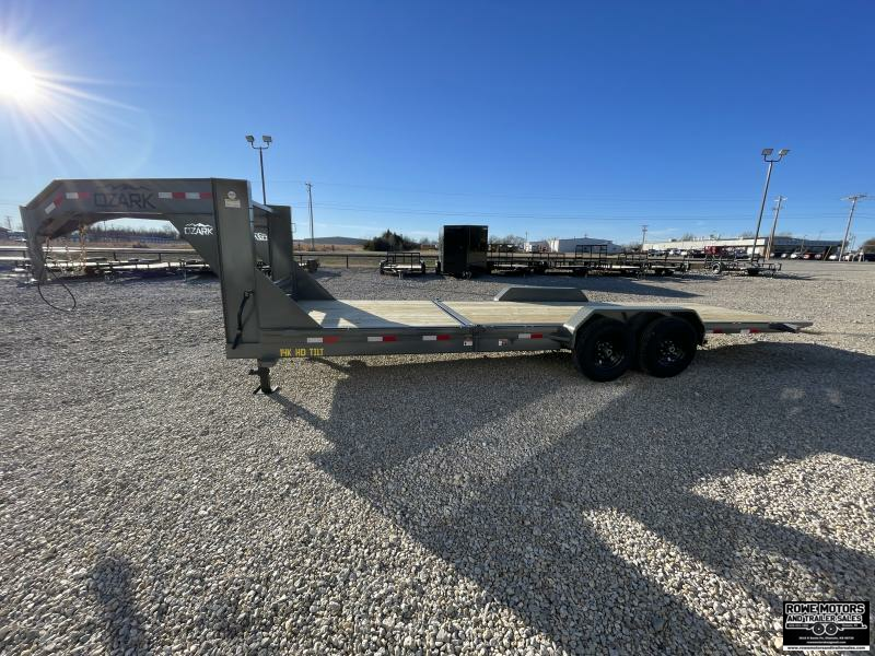 2025 Ozark 24' 14K Gooseneck Tilt Trailer