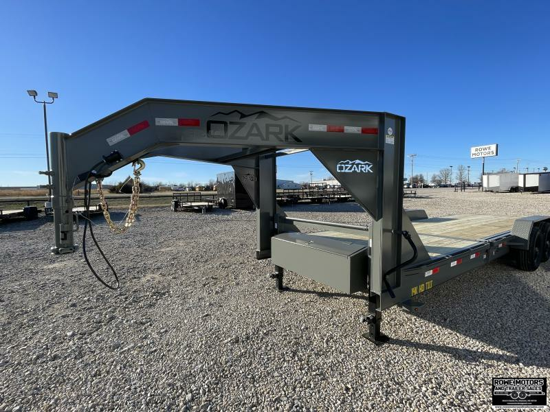 2025 Ozark 24' 14K Gooseneck Tilt Trailer