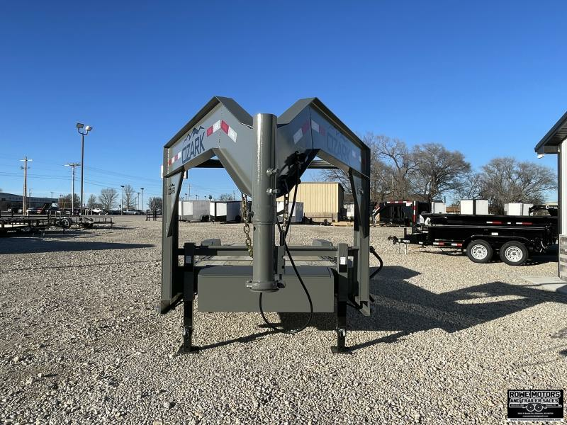 2025 Ozark 24' 14K Gooseneck Tilt Trailer