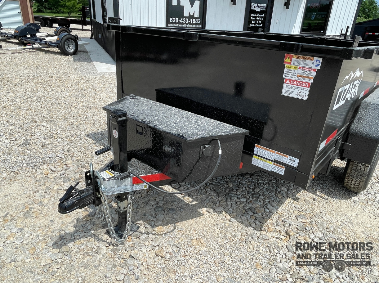 2025 Ozark 10' 7k Mini Dump Trailer