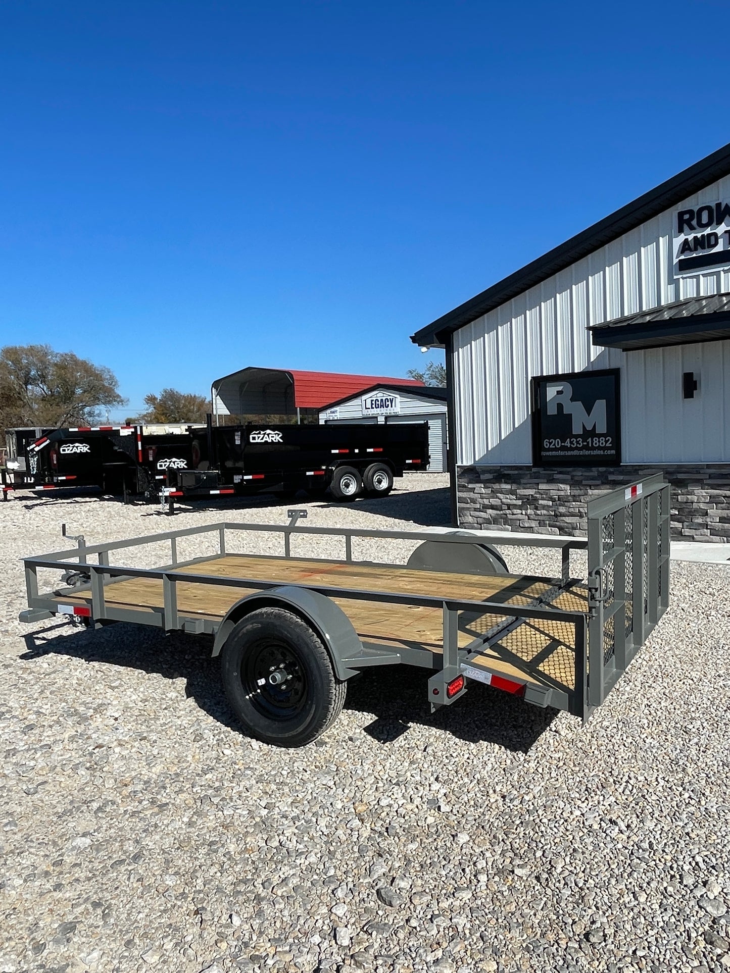2026 Ozark 76" x 12' Utility Trailer