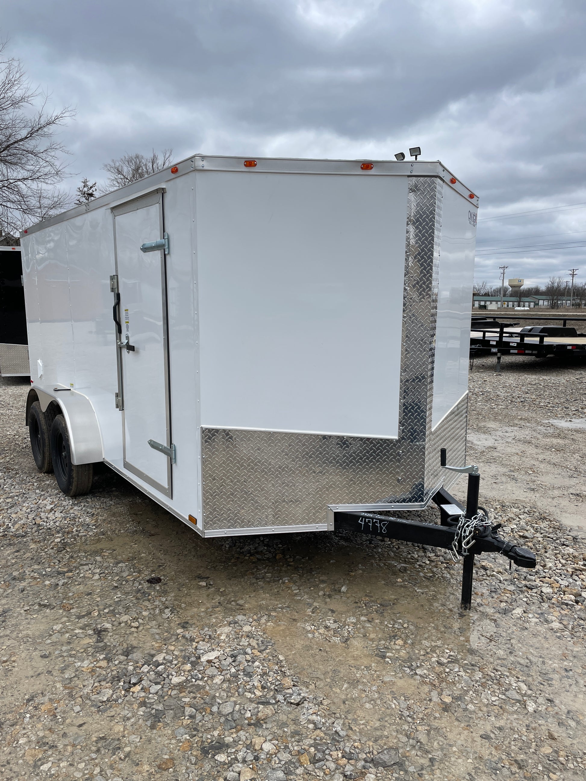 2024 Cynergy Cargo 7x14 TA Enclosed Cargo Trailer Jack