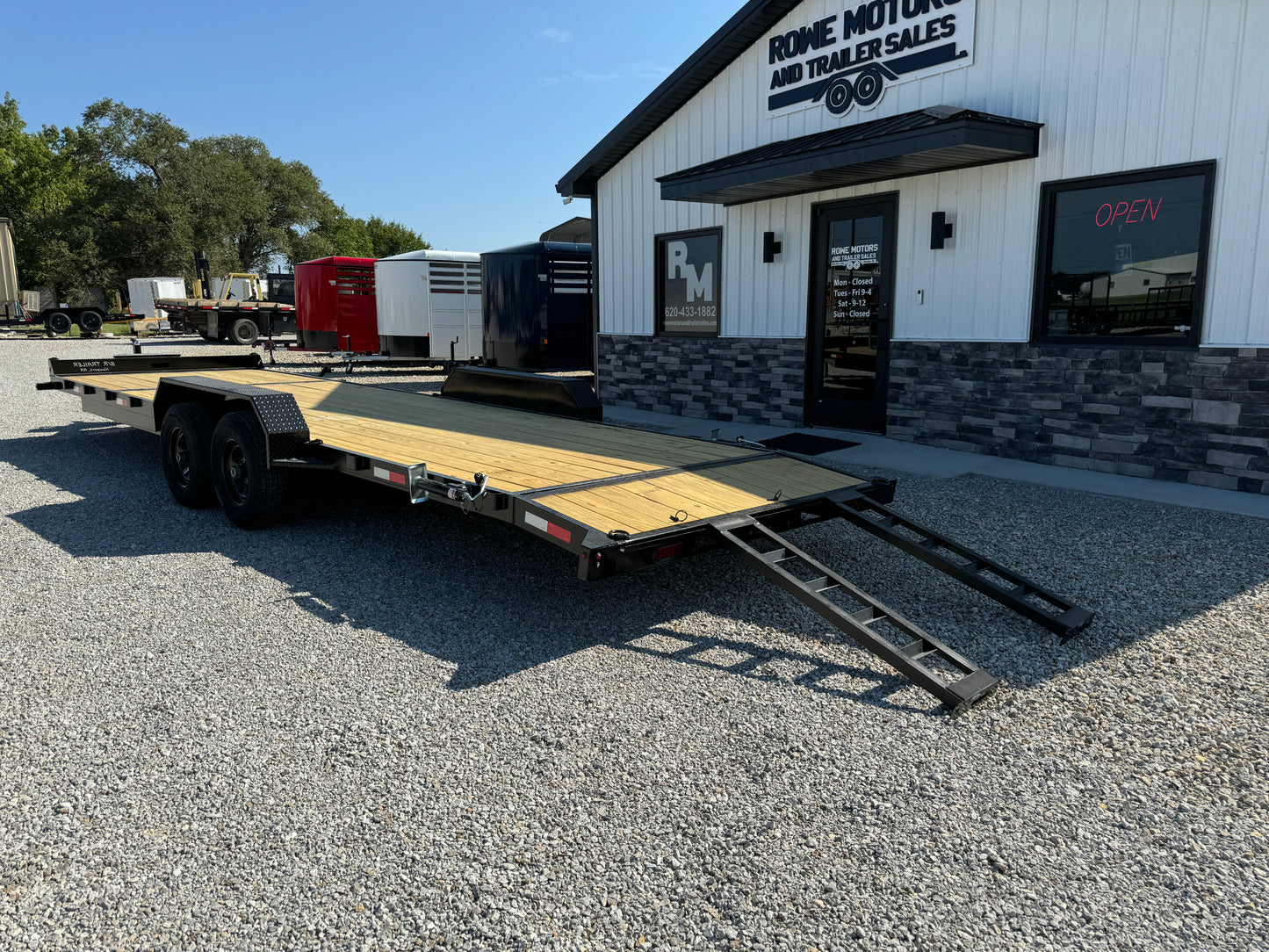 2024 B/R 26' 10K Car Trailer / SXS Hauler