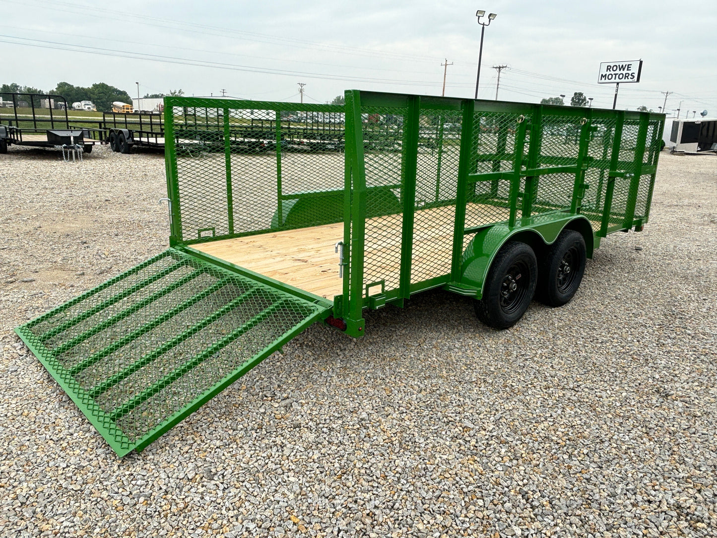 2024 Coffee Creek 83" x 16' x 4' Landscape Utility Trailer