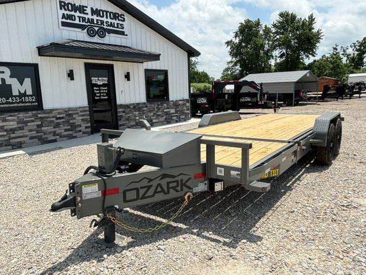 2024 Ozark 22' 14k Tilt Trailer