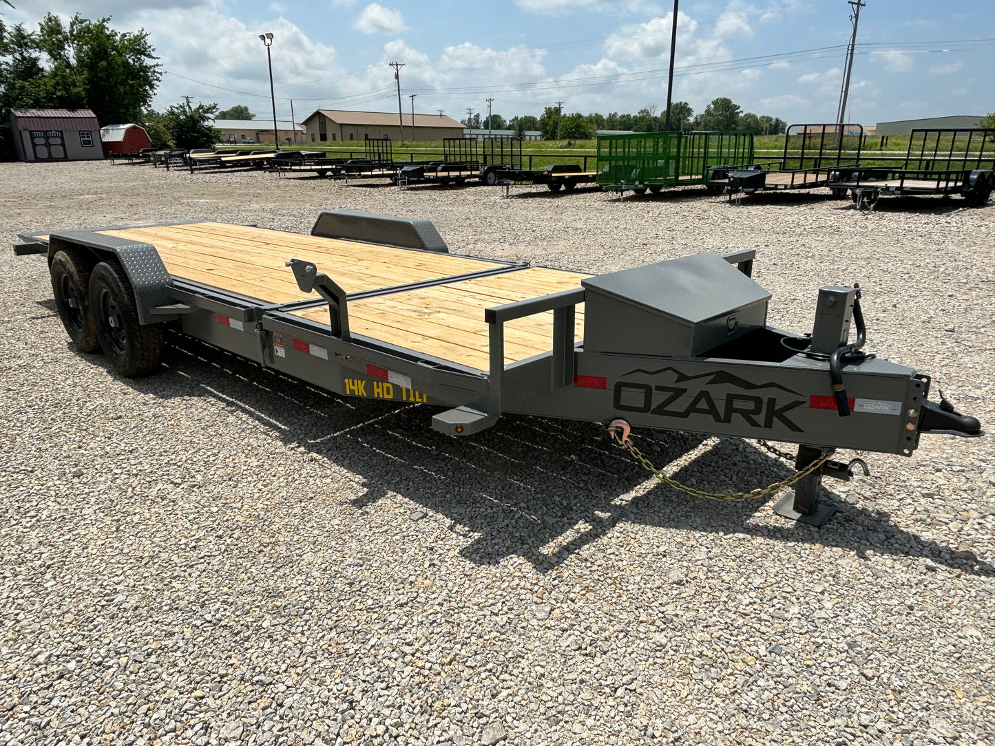 2024 Ozark 22' 14k Tilt Trailer