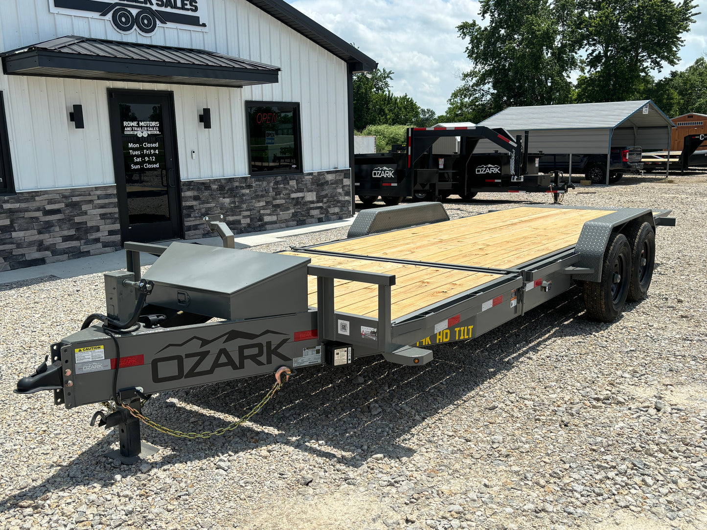 2024 Ozark 22' 14k Tilt Trailer