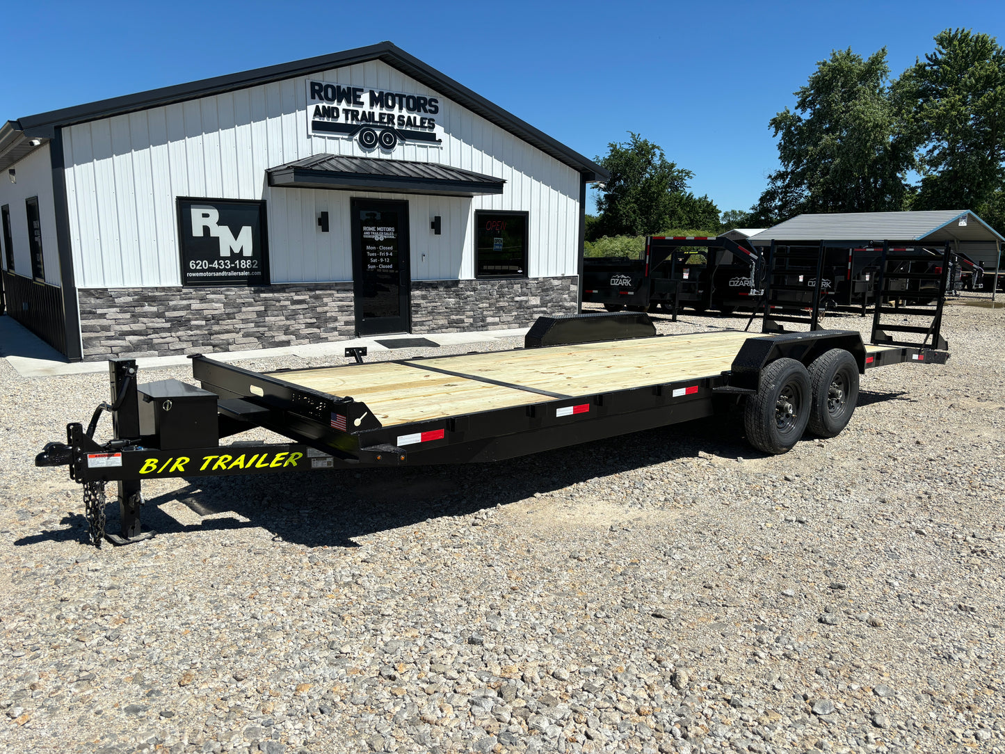 2024 B/R 24' 14K Equipment Trailer