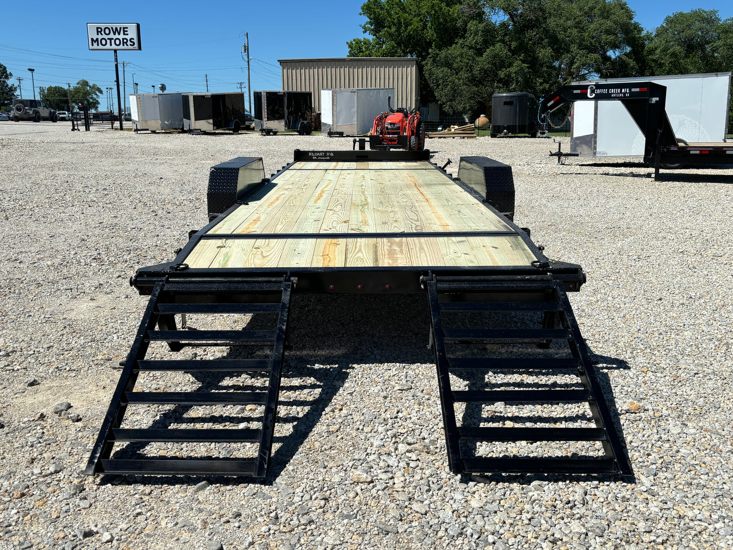 2024 B/R 24' 14K Equipment Trailer