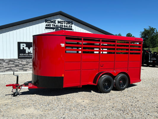 2025 Delta 16' 500 ES Stock Trailer