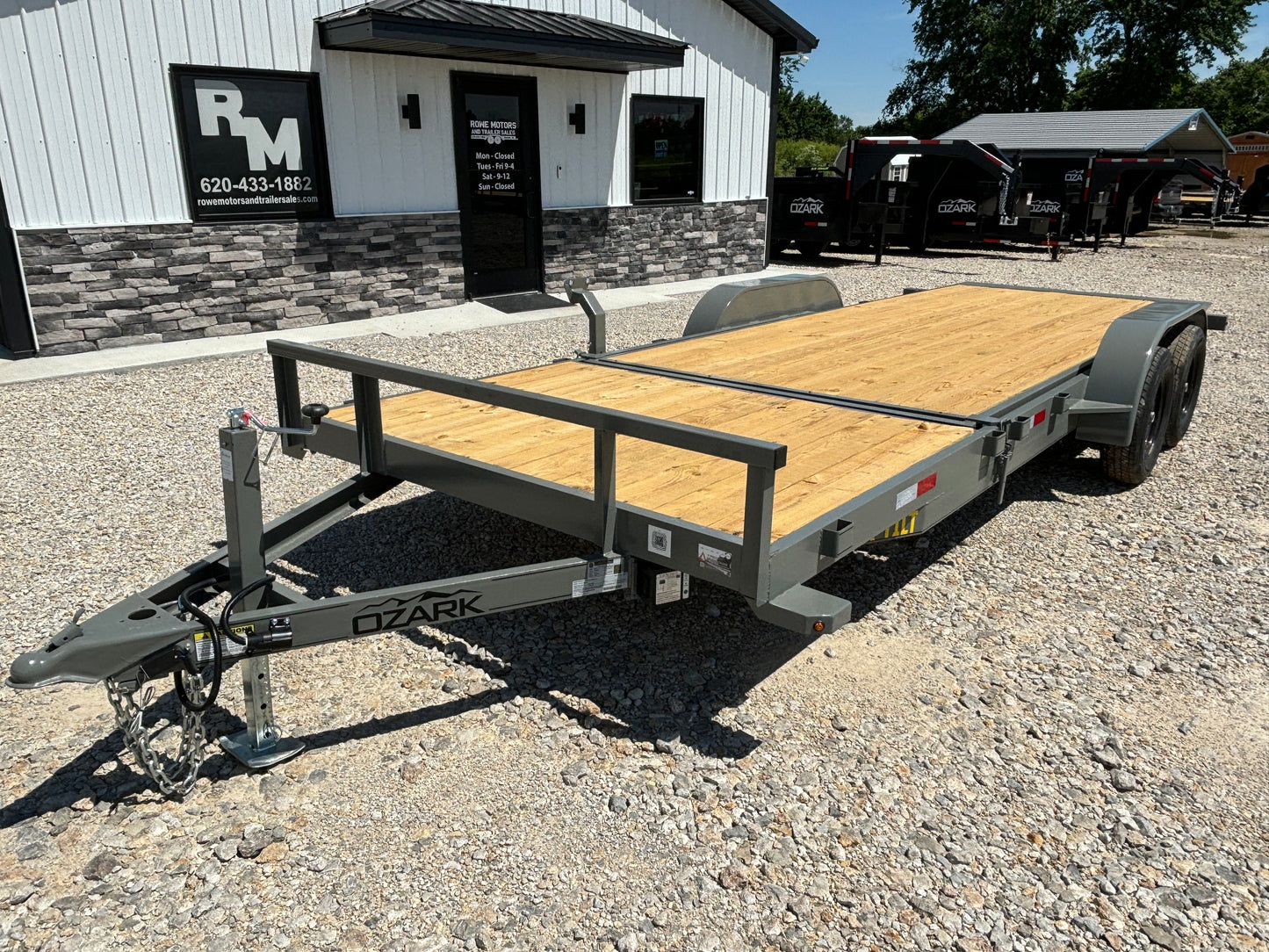 2025 Ozark 20' 7K Tilt Trailer