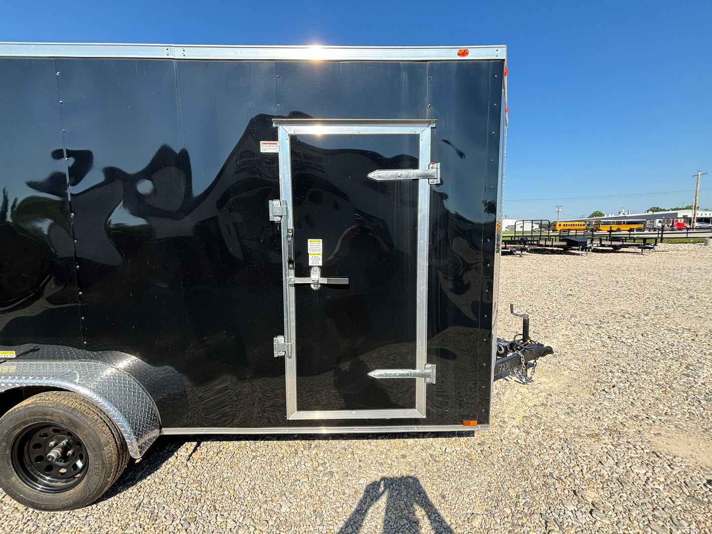 2024 Cynergy Cargo 7x16 Enclosed Cargo Trailer Side View