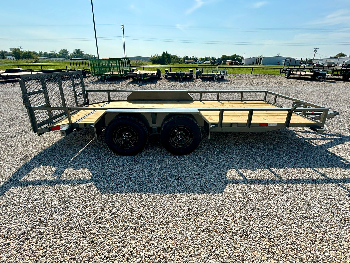 2025 Ozark 82" x 16' 7K Utility Trailer