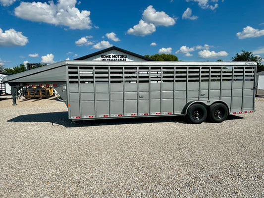 2025 Delta 24' 600 HD Stock Trailer