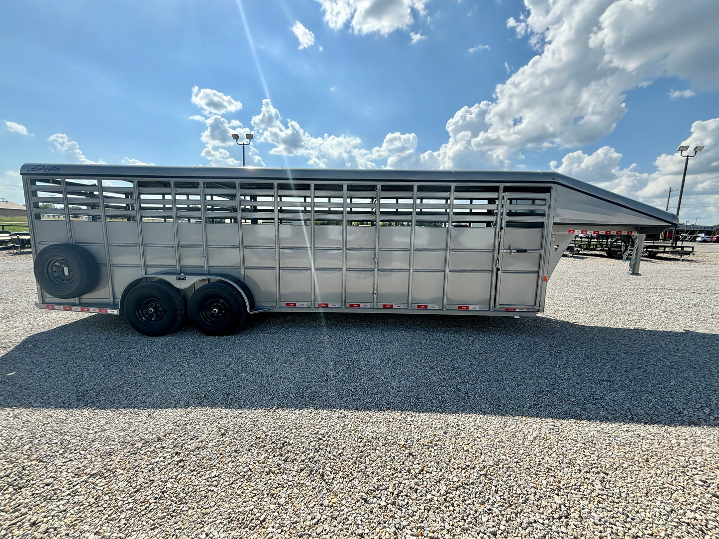 2025 Delta 24' 600 HD Stock Trailer