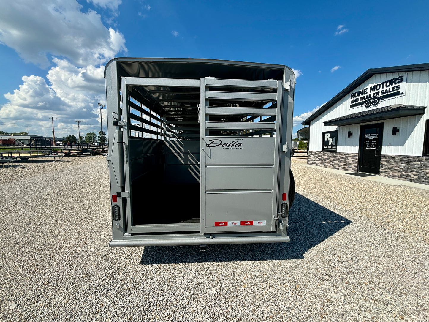 2025 Delta 24' 600 HD Stock Trailer