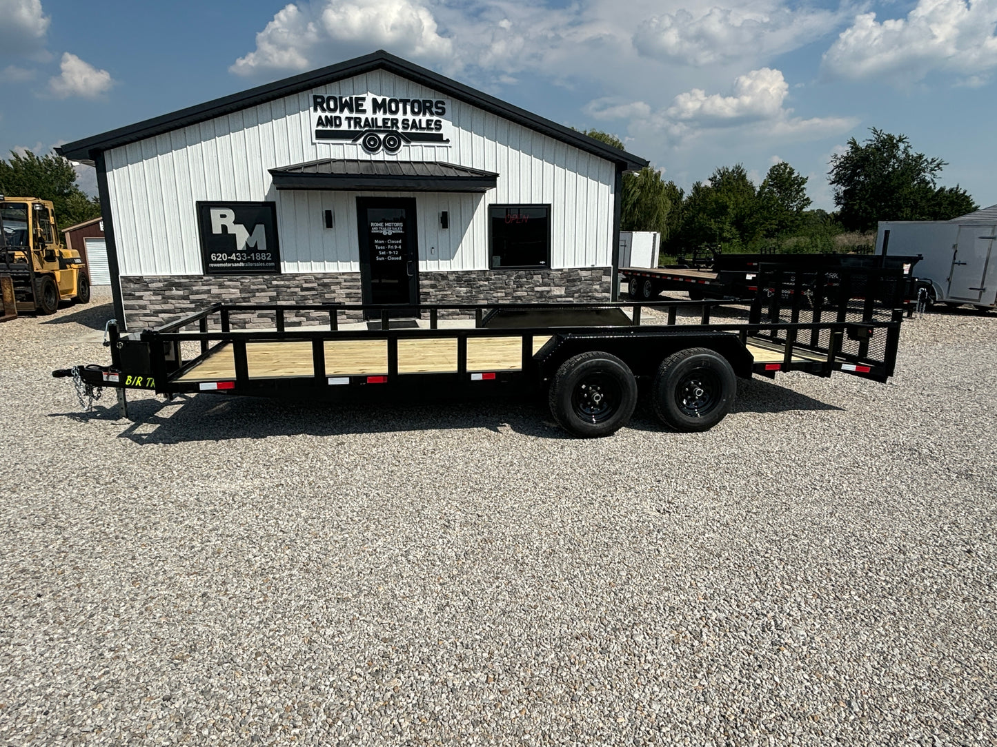 2024 B/R 20' 10K Utility Trailer