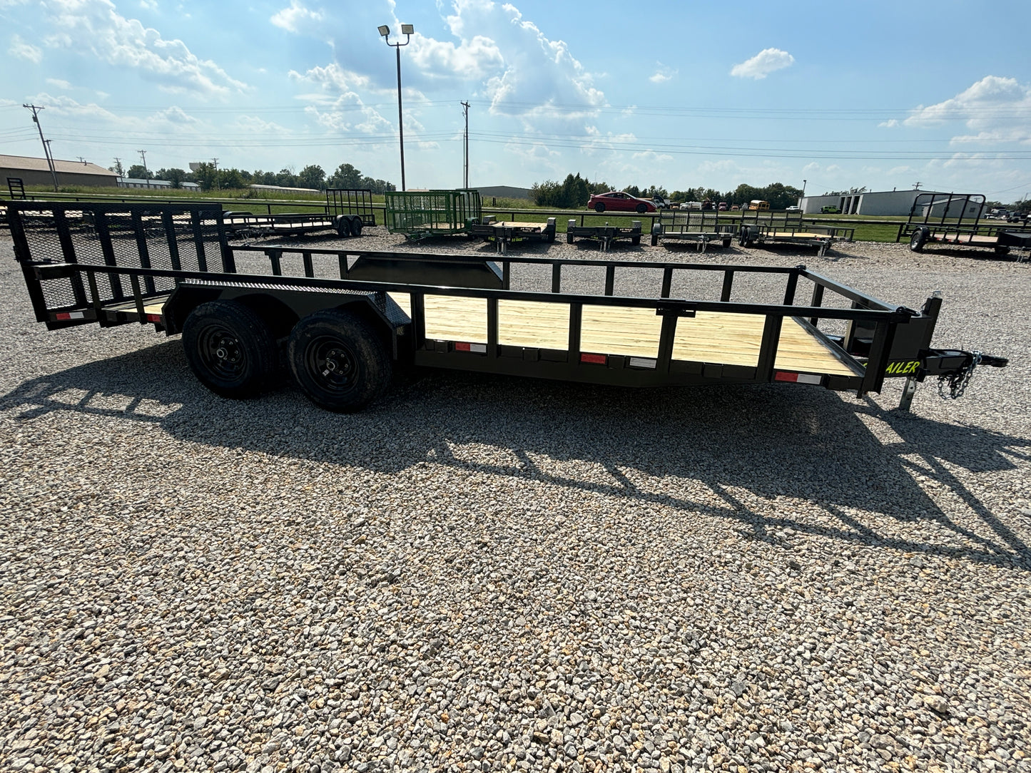 2024 B/R 20' 10K Utility Trailer