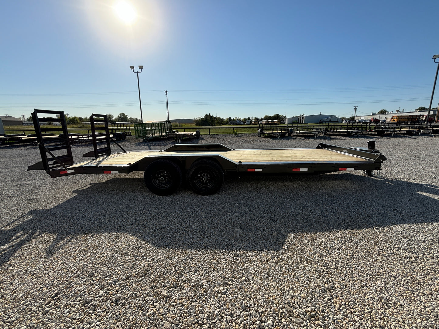 2025 B/R 102" x 24' 14K Drive Over Fender Equipment Trailer