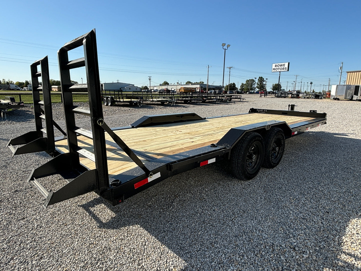 2025 B/R 102" x 24' 14K Drive Over Fender Equipment Trailer