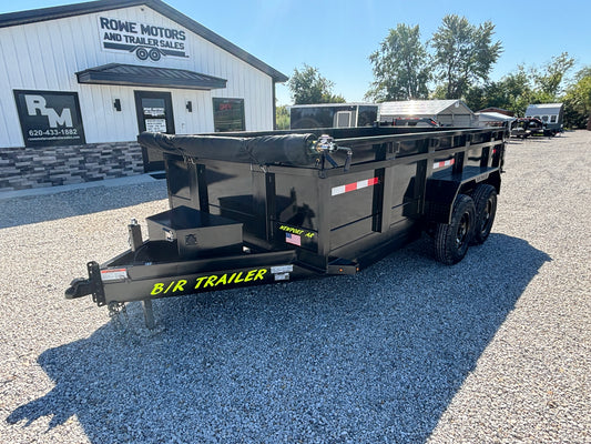 2025 B/R 14' 14K Dump Trailer