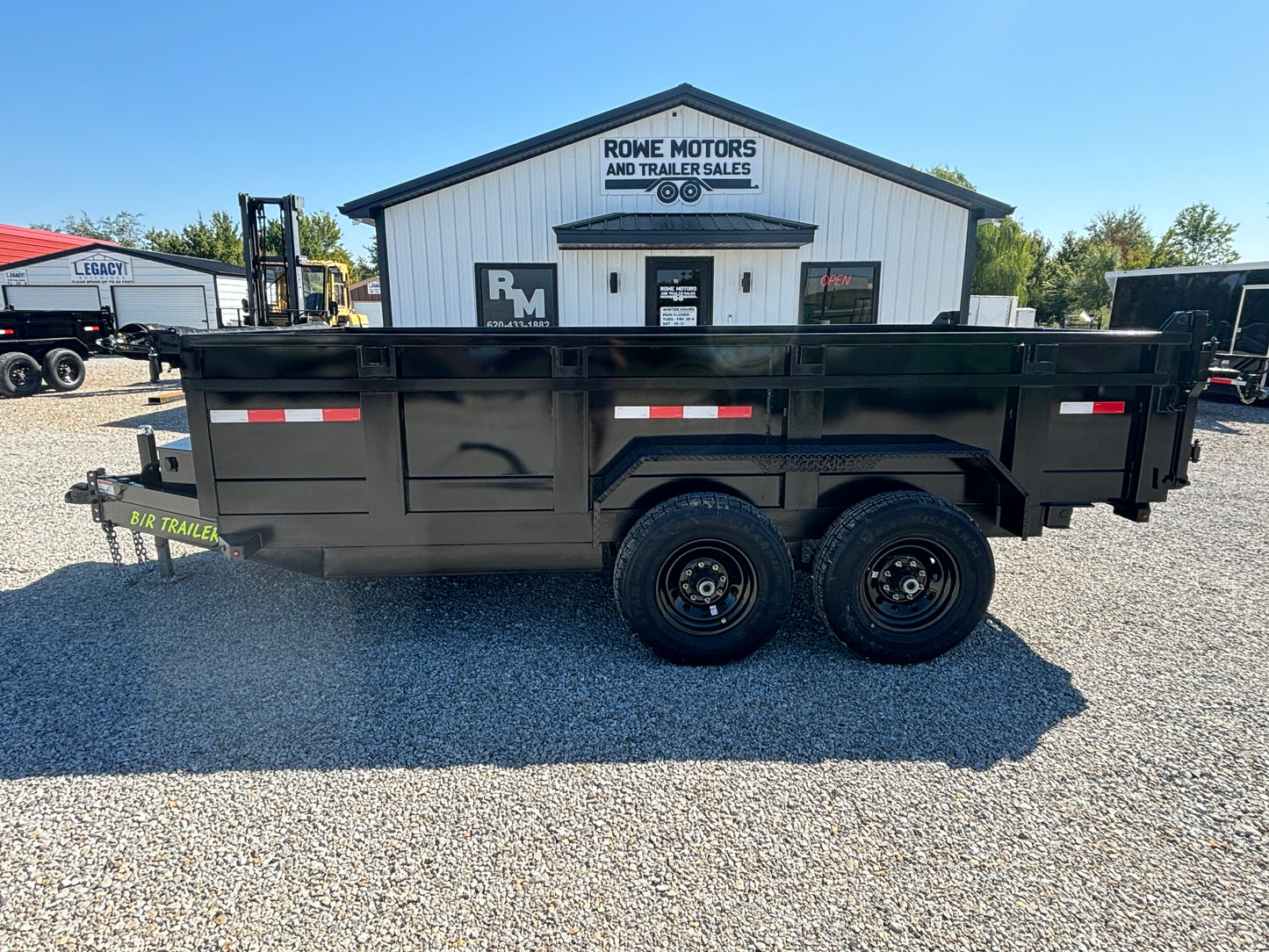 2025 B/R 14' 14K Dump Trailer