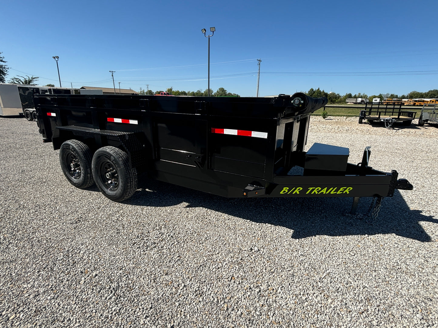 2025 B/R 14' 14K Dump Trailer