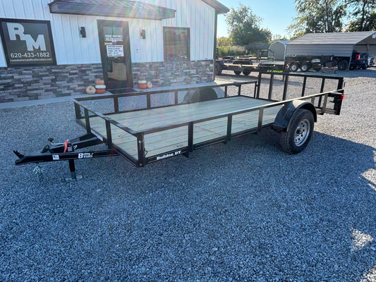 2025 Bulldog 76" x 14' Utility Trailer with Dovetail