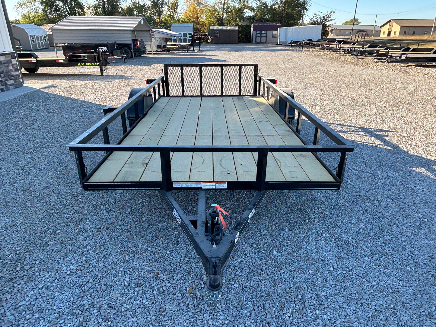 2025 Bulldog 76" x 14' Utility Trailer with Dovetail