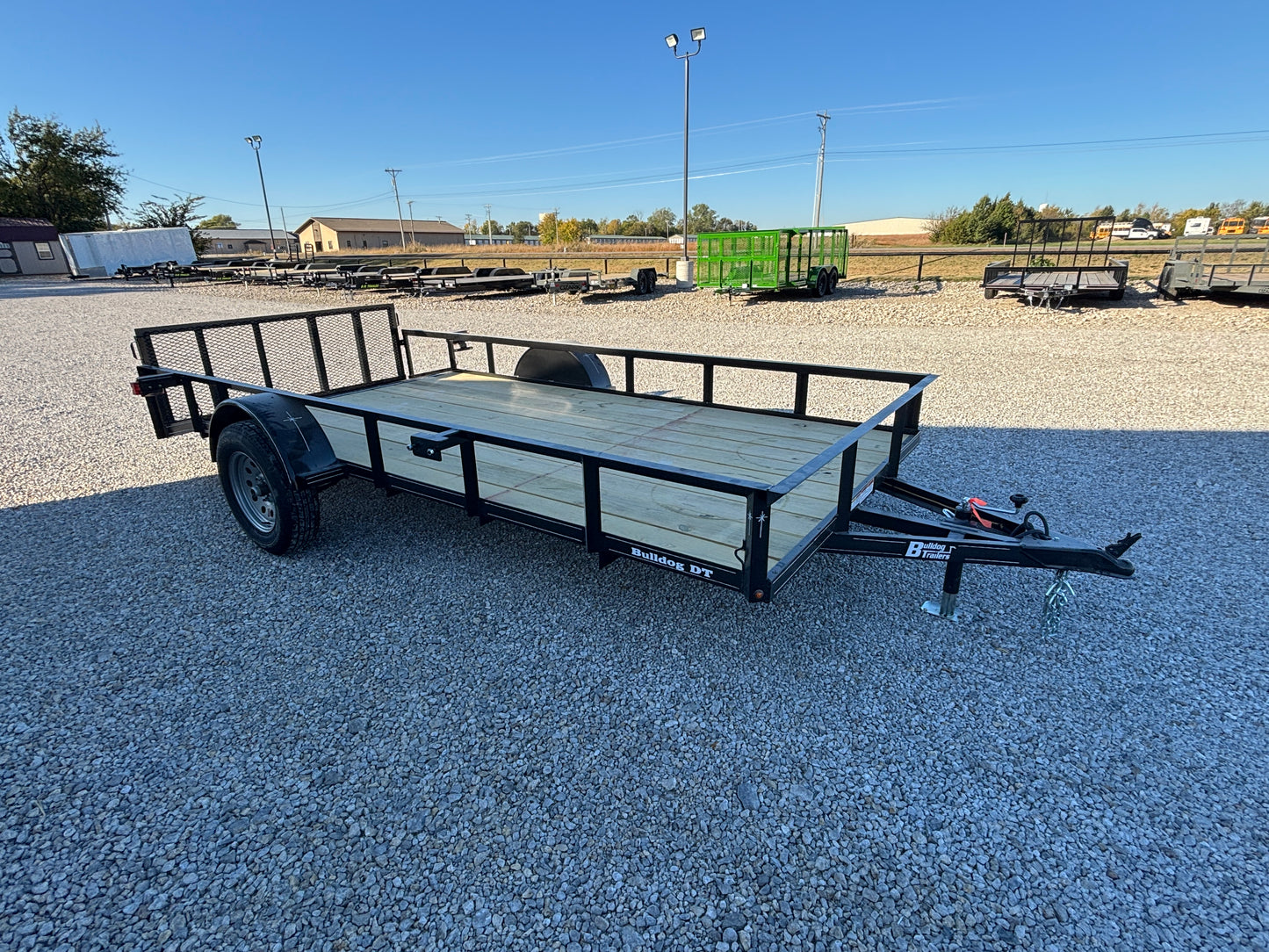 2025 Bulldog 76" x 14' Utility Trailer with Dovetail