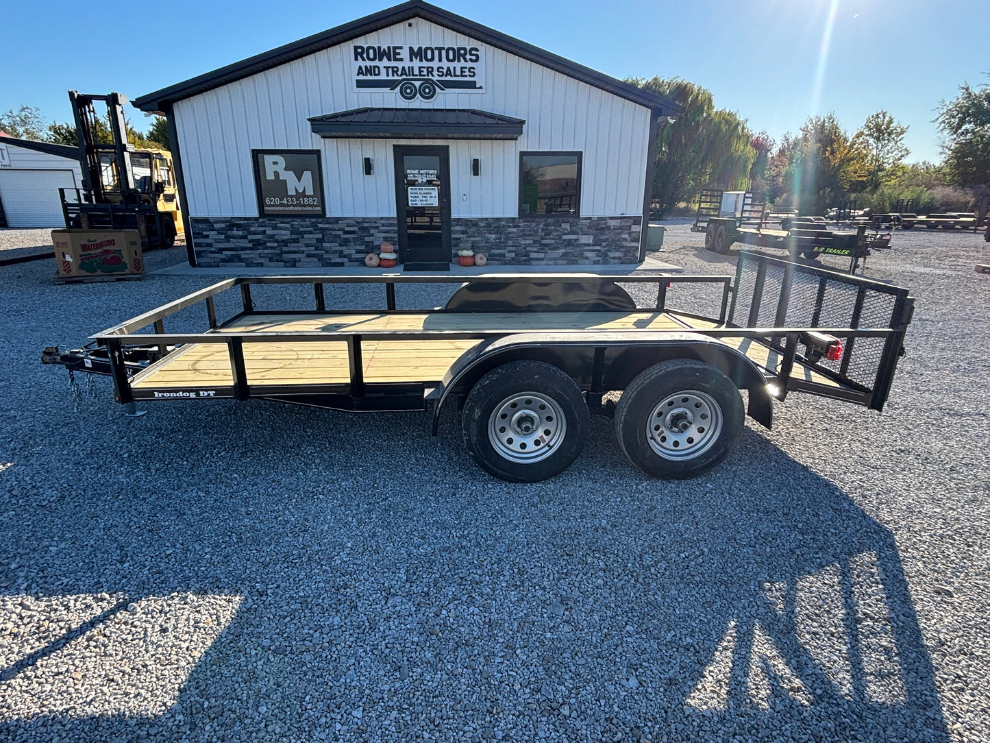 2025 Bulldog 76" x 14' 7K Utility Trailer